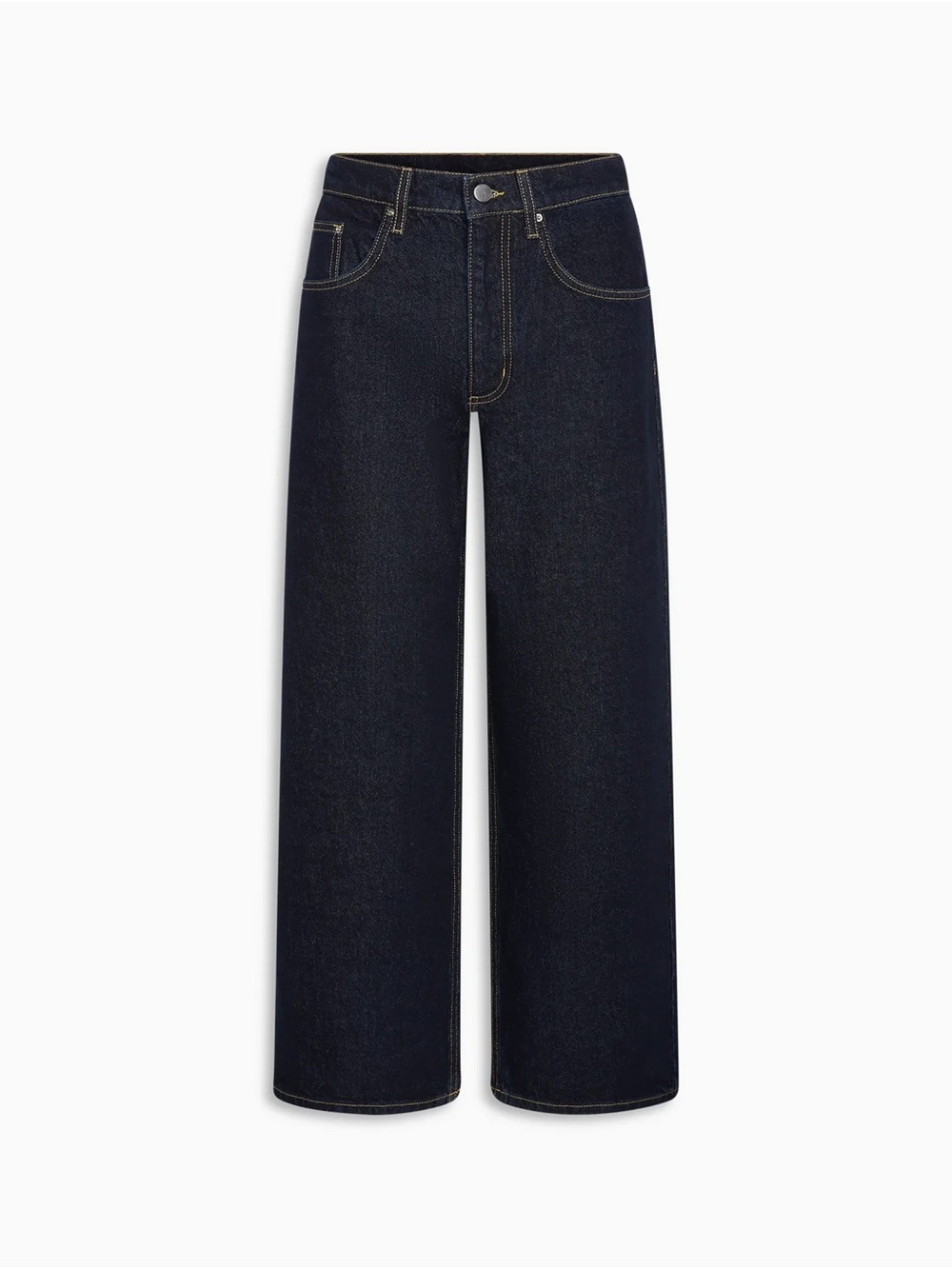 Khy Classic Low Rise Denim in Dark Wash